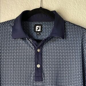 FootJoy Blue Performance Polo Shirt